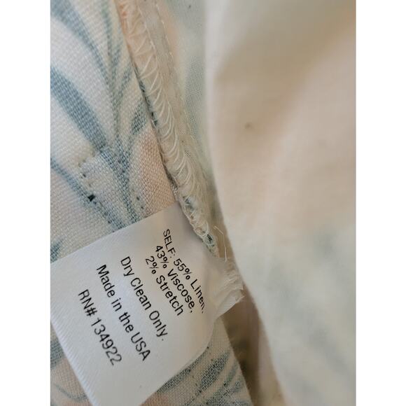 Emerson Fry Johnny Crop Sailor Pants Groves Linen S - Picture 13 of 13